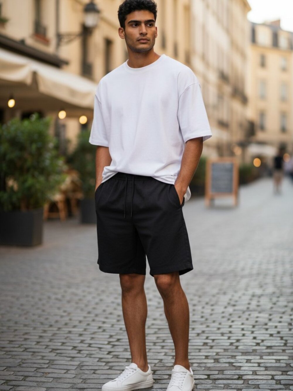 Forever 21 Mens Dark Grey Elastic Drawstring‎ Casual Shorts XXL NWT